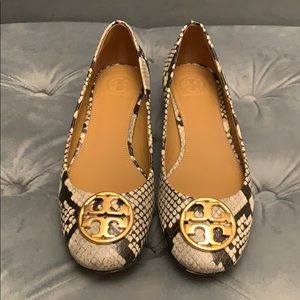 Tory Burch Chelsea Embossed Ballet Heeled Flats